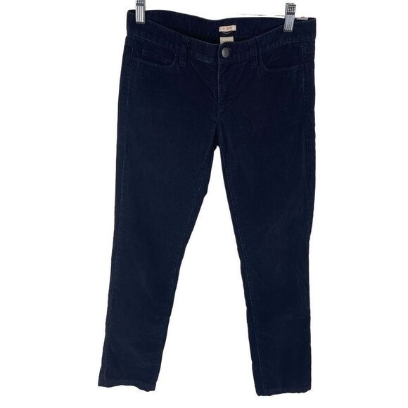 J. Crew matchstick Classic Corduroy Mid-rise Narrow Fit Jeans Size 25S 25 - Picture 1 of 11